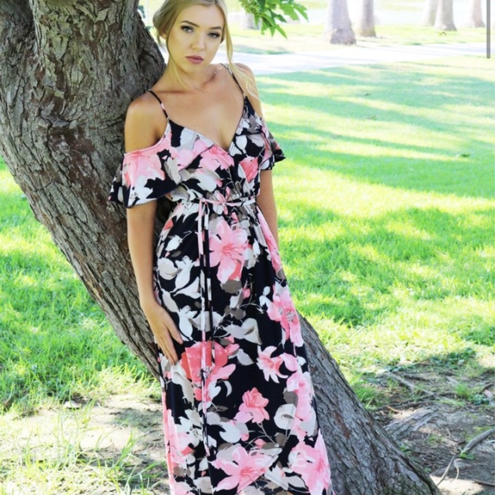 Canyon Wrap dress